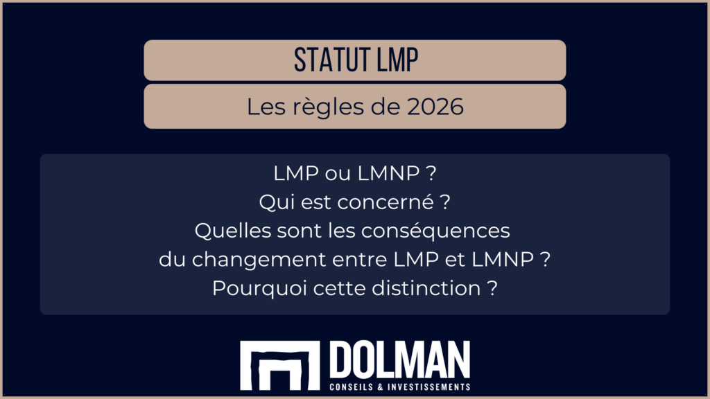 Statut LMP : que disent les règles 2026 ?